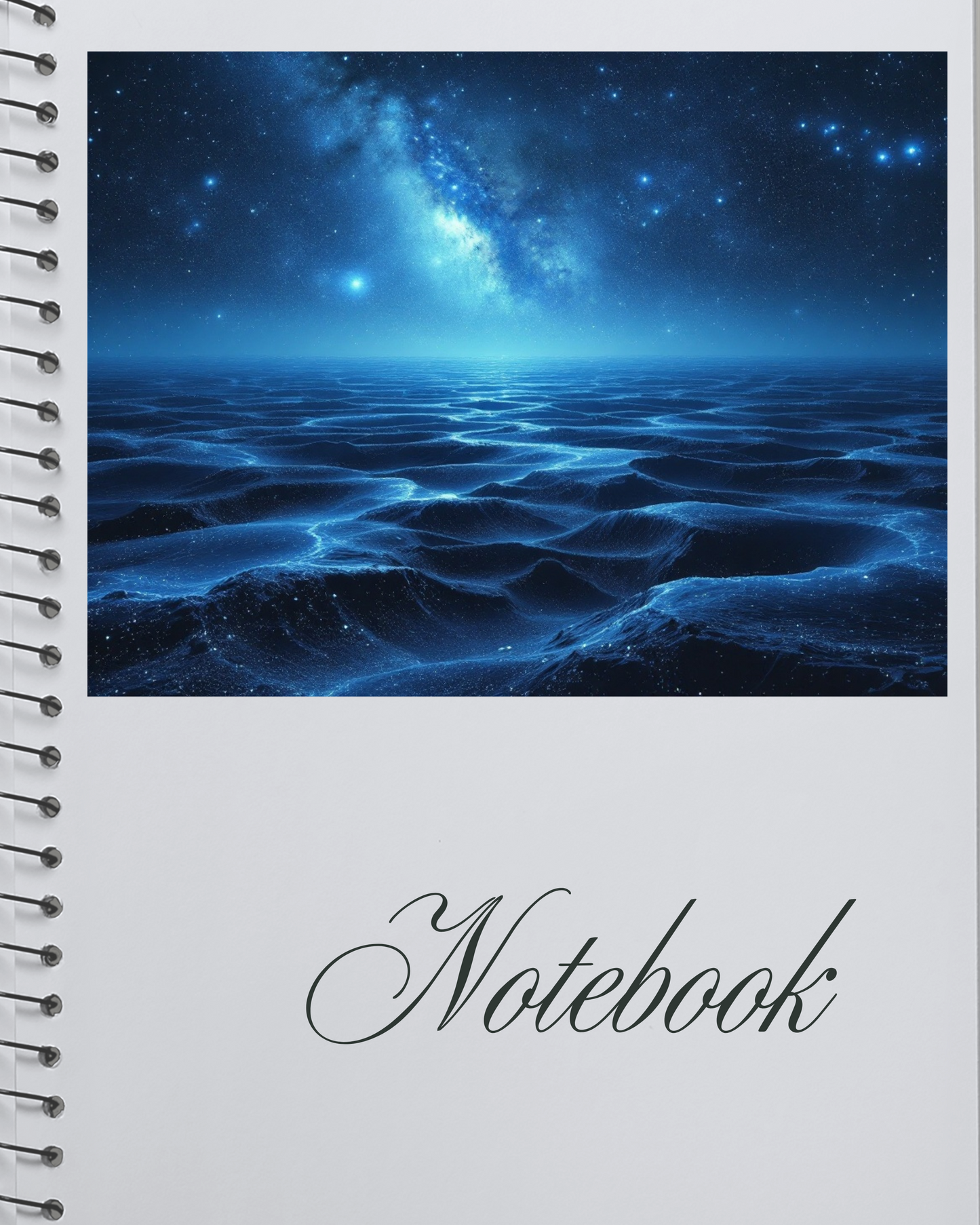 Endloser Ozean - Digitaler Kunstdruck, Wandkunst, Digitaler Download, Druckvorlage