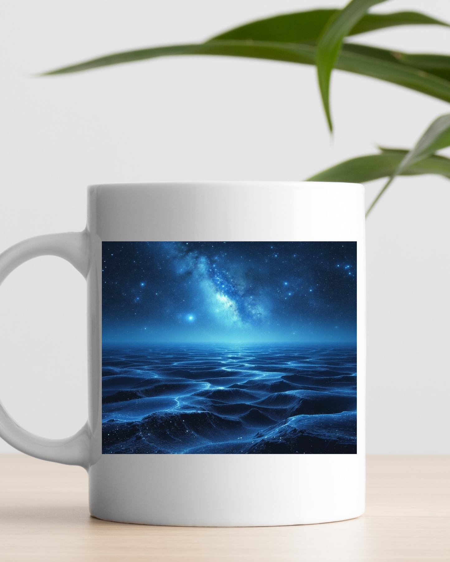 Endloser Ozean - Digitaler Kunstdruck, Wandkunst, Digitaler Download, Druckvorlage